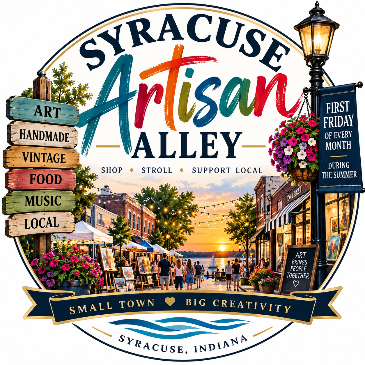 Syracuse Artisan Alley badge